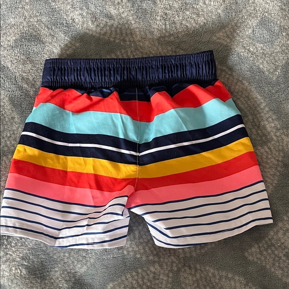 Cat & Jack Navy and Red Swim Shorts NWOT - Picture 3 of 4